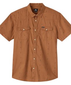 CAMISA MANGA CORTA HOMBRE BAR DOG SNAP STANDARD FIT SHIR